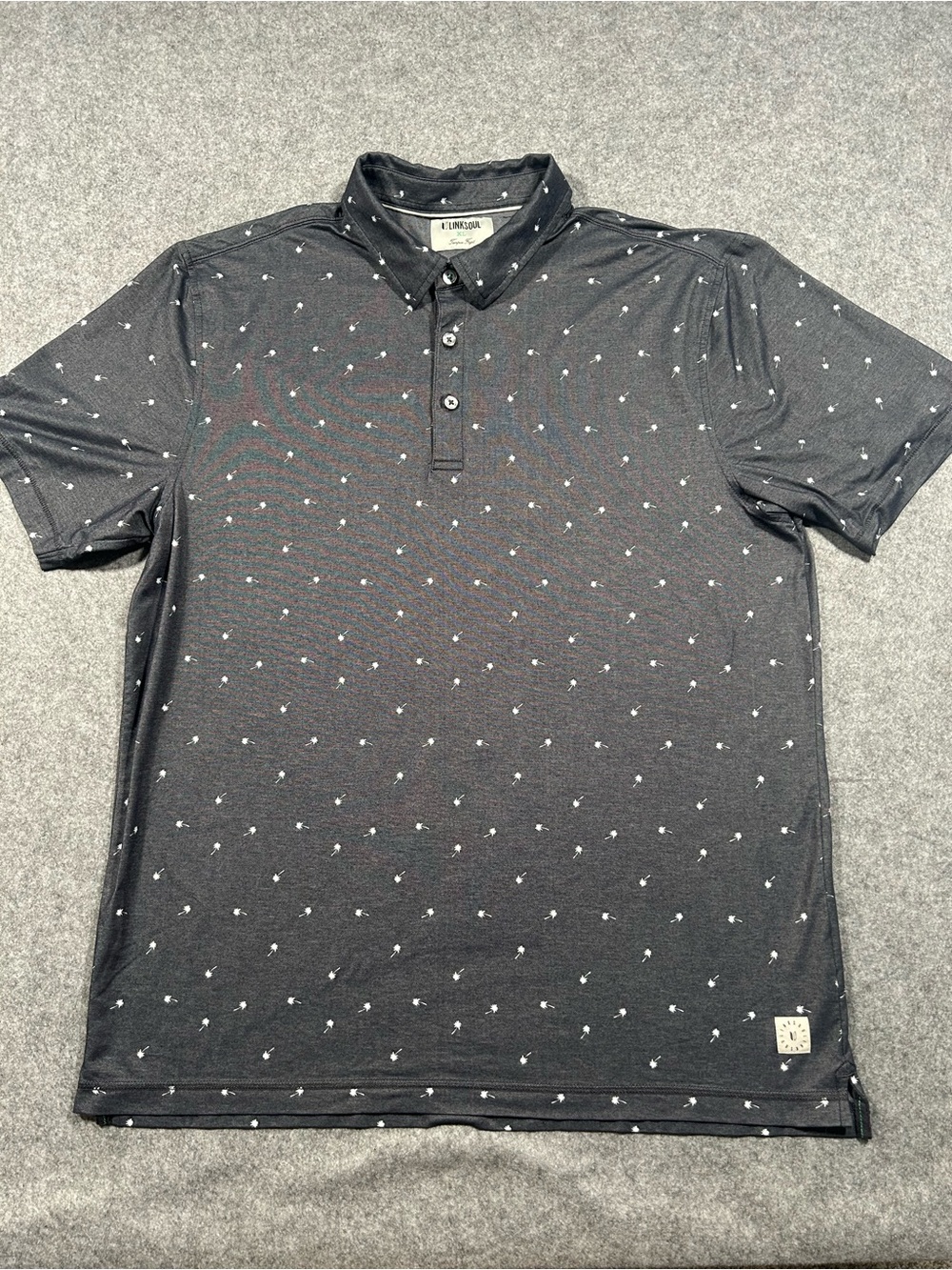 Linksoul Men’s Black polo